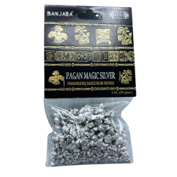 Banjara Resin Incense Pagan Magic Silver Banjara Resin Incense Pagan Magic Silver